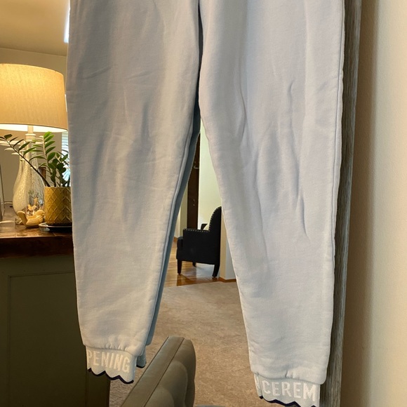 Opening Ceremony, XS, logo cuffed baby blue sweatpants, perfect condition!! - Picture 2 of 6